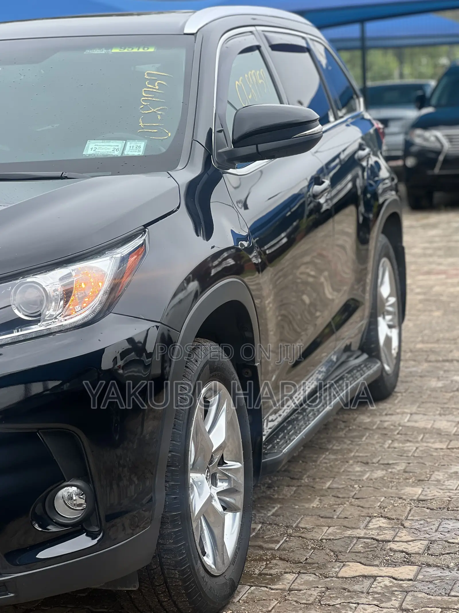 Toyota Highlander Limited 4x4 V6 (3.5L 6cyl 8A) 2018 Black