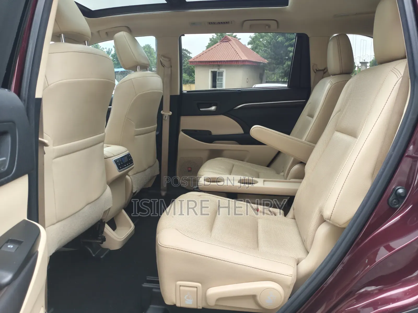 Toyota Highlander Limited V6 4x4 (3.5L 6cyl 6A) 2016 Red