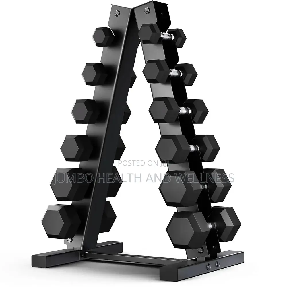 Dumbbell 6 Tier Rack Sku: Wt-RCK-Hol-6t