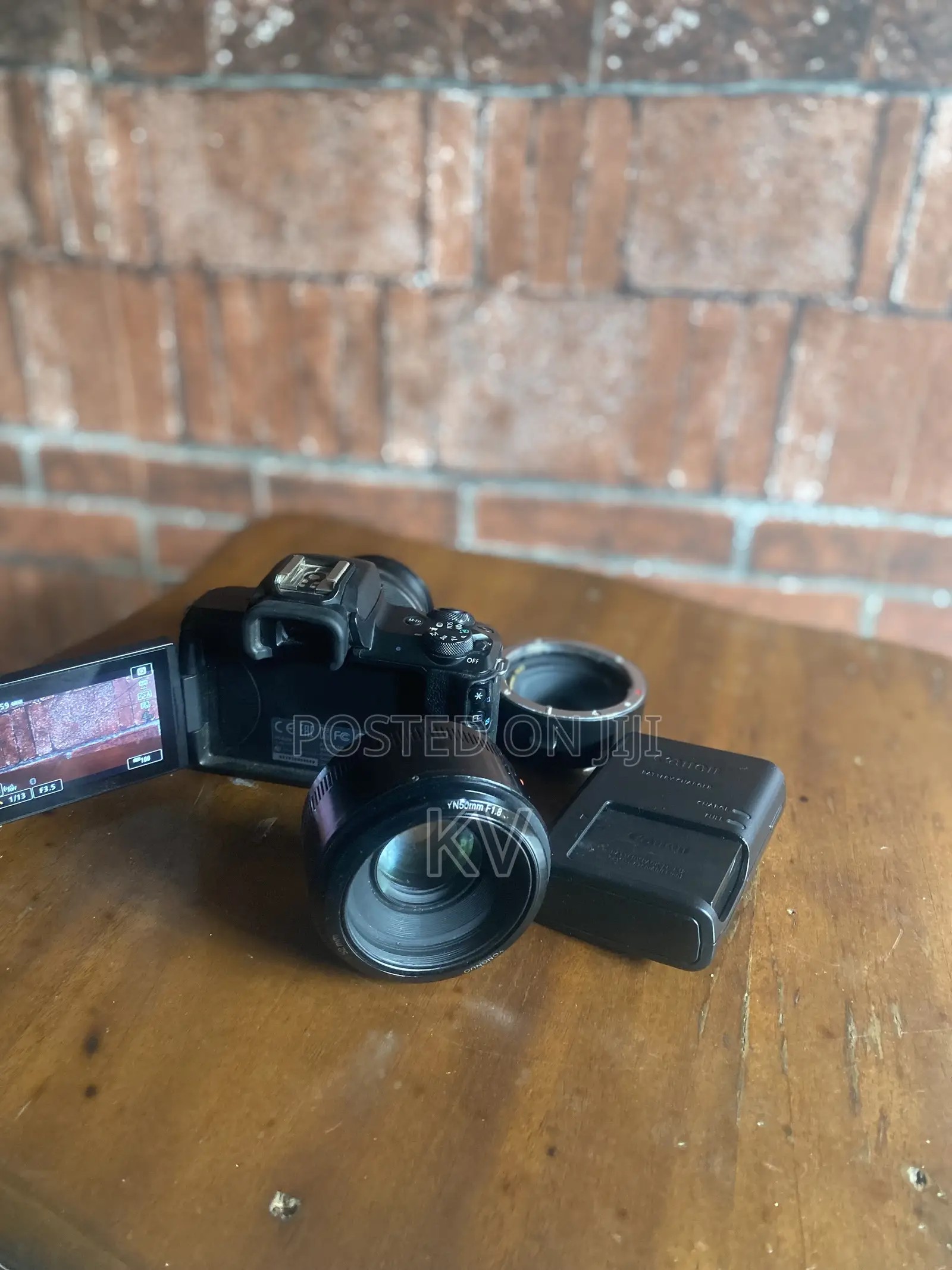 Canon M50 + Kit Lens, 50mm F1.8 and Ef Mount Converter