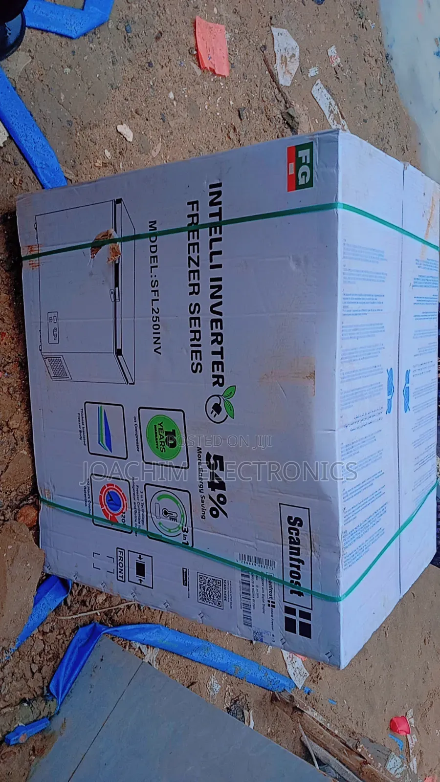 Scanfrost Inverter Freezer 250l