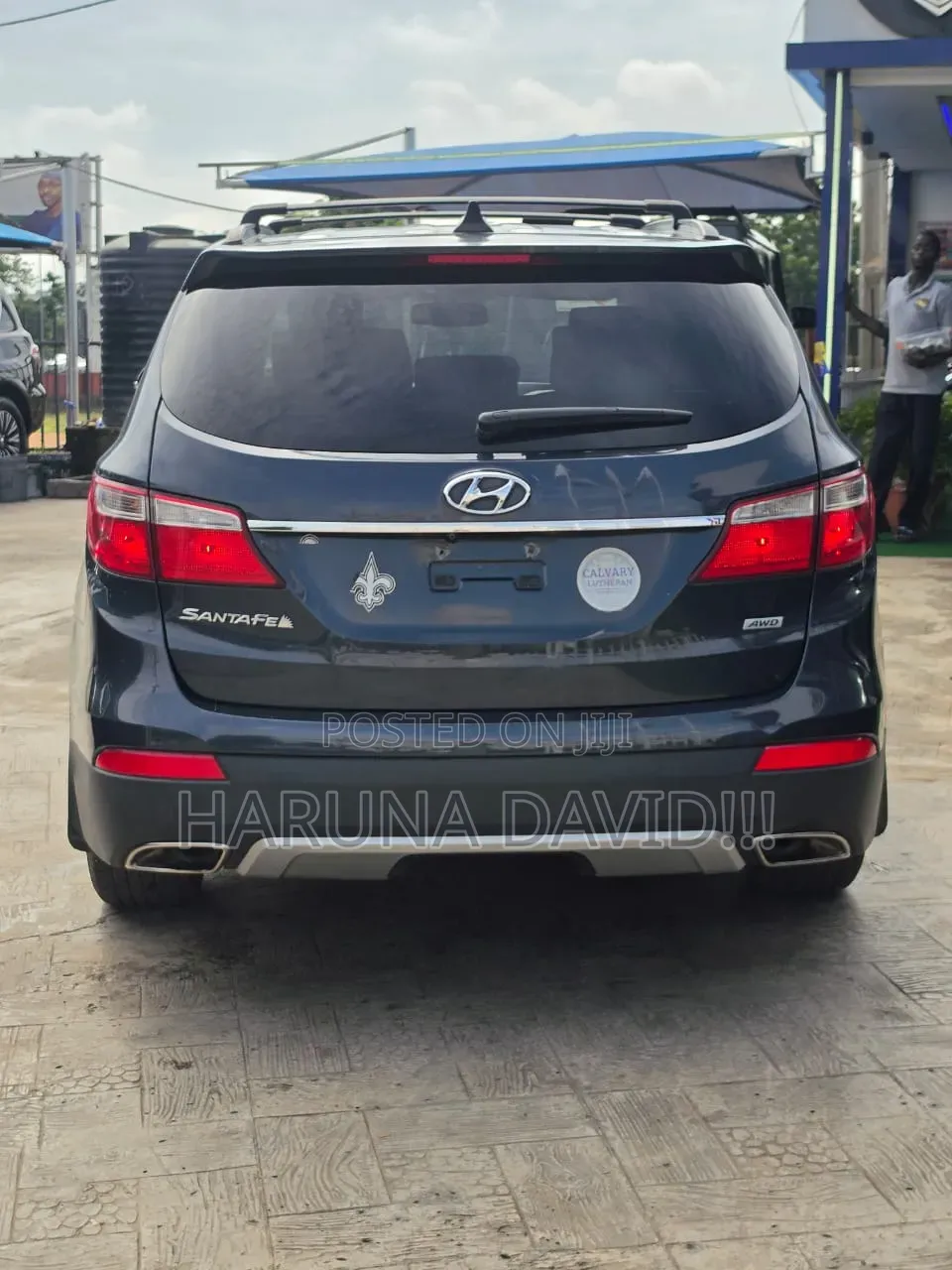 Hyundai Santa Fe 2015 Blue