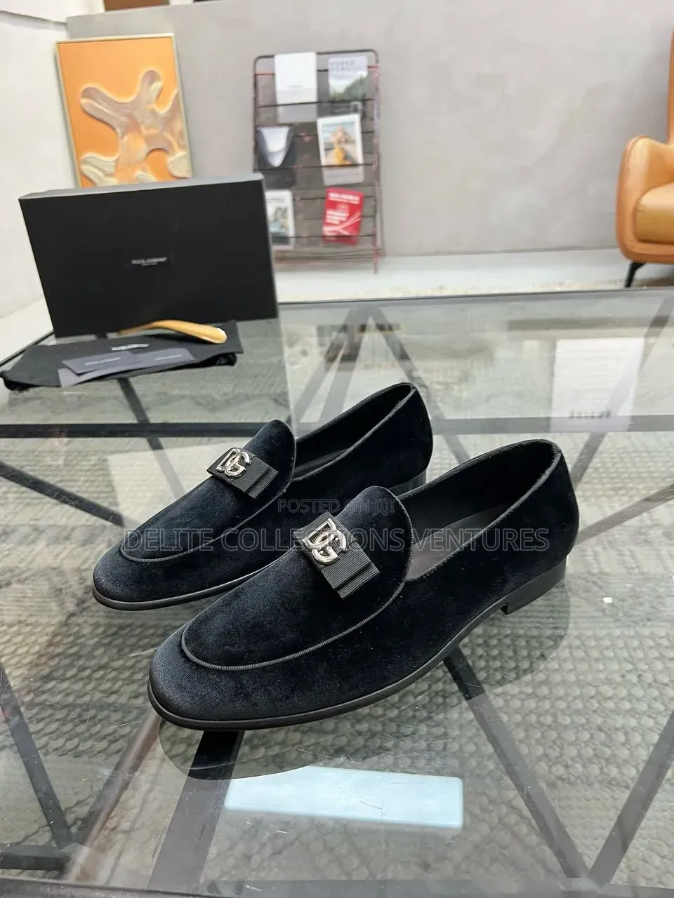 *High Quality Dolce and Gabbana * *Velvet X Leather*