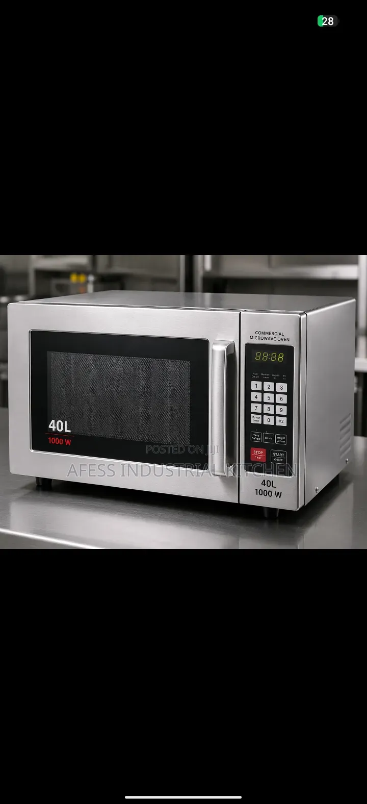 Industrial Commercial Microwave Oven – Heavy Duty Stainless Steel