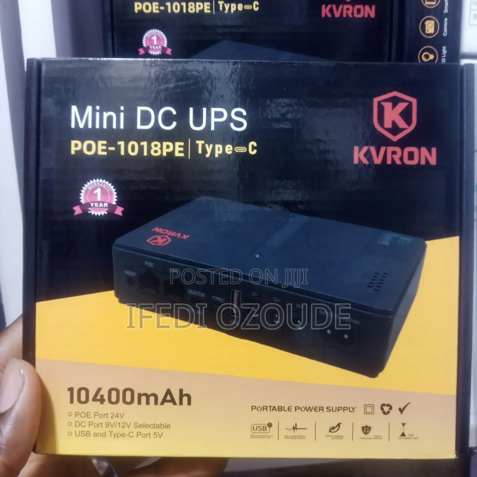 Kvron Mini Dc Ups 10400mah