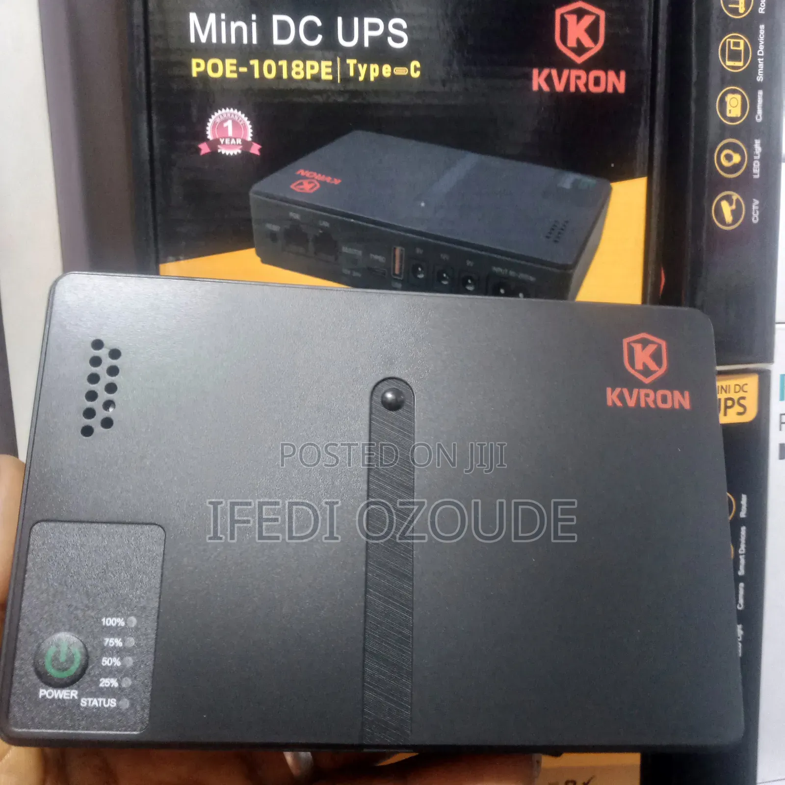 Kvron Mini Dc Ups 10400mah