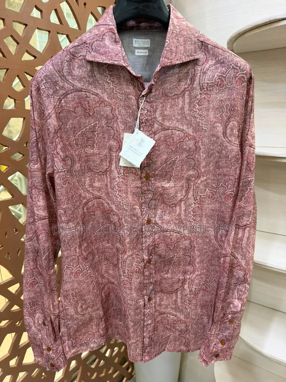 *Original Brunello Cucinelli Shirt Available in Store  L —— 3xl