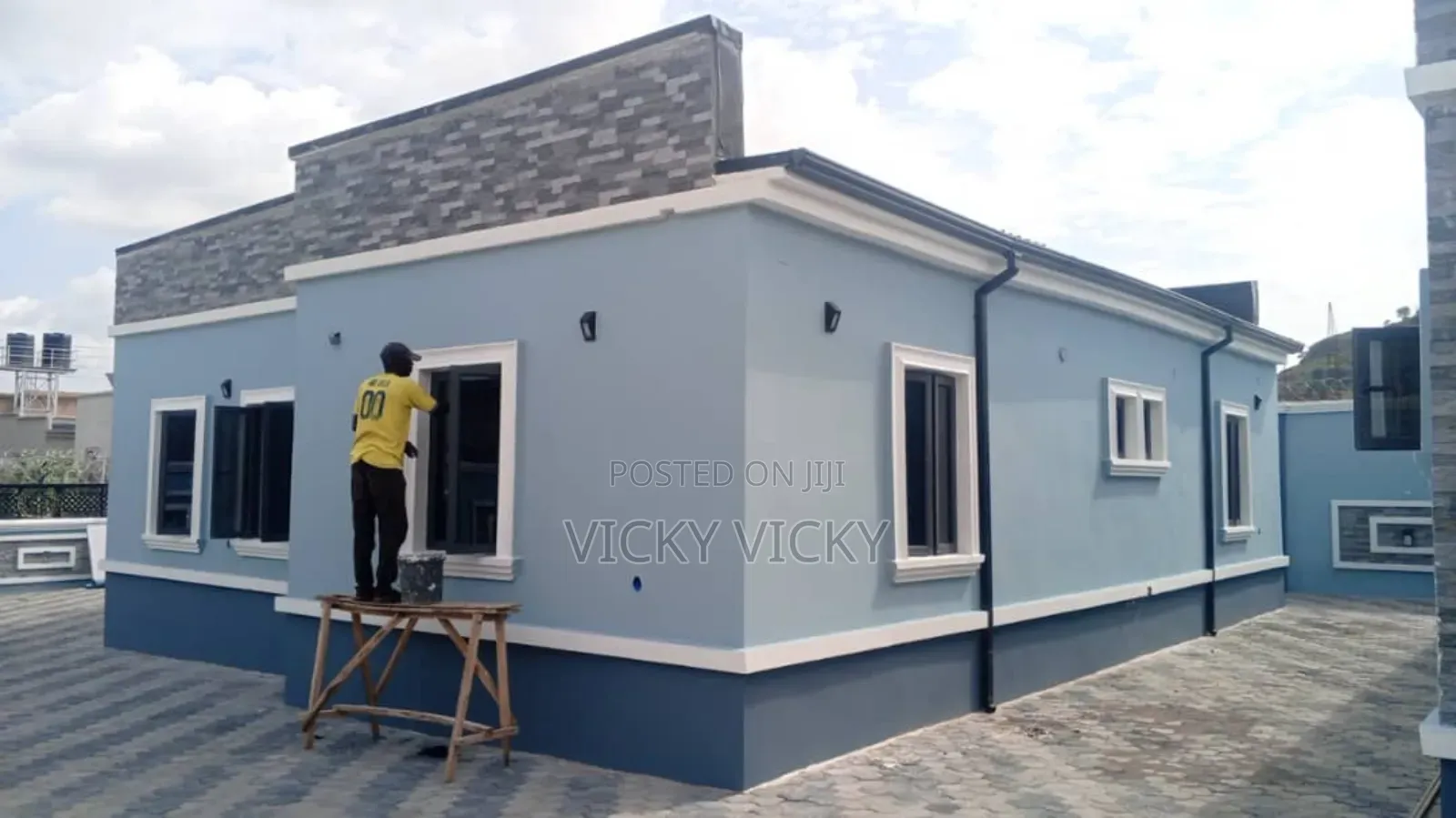 Furnished 3bdrm Bungalow in Seman Estate, Lugbe District for rent