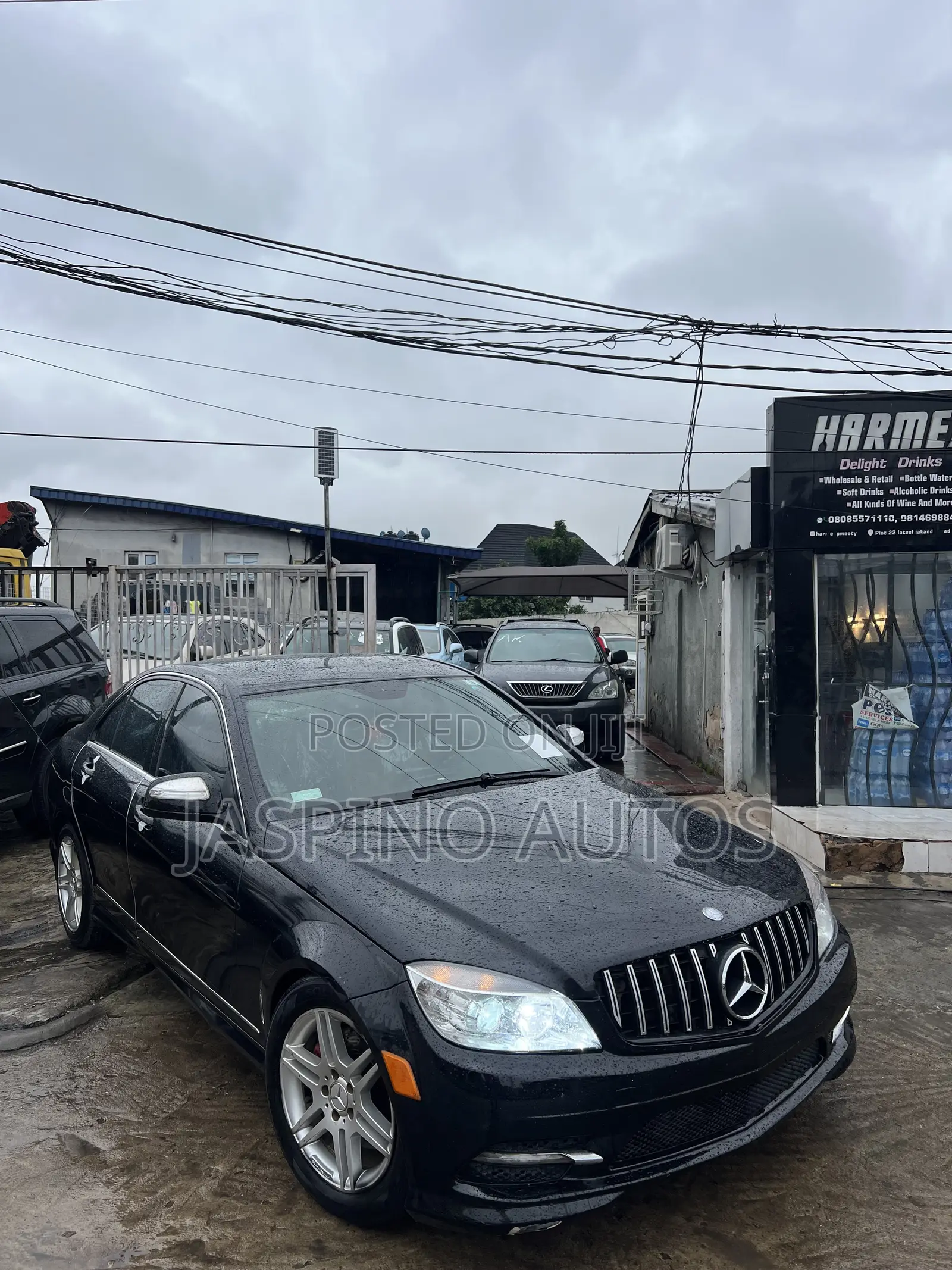 Mercedes-Benz C300 2008 Black