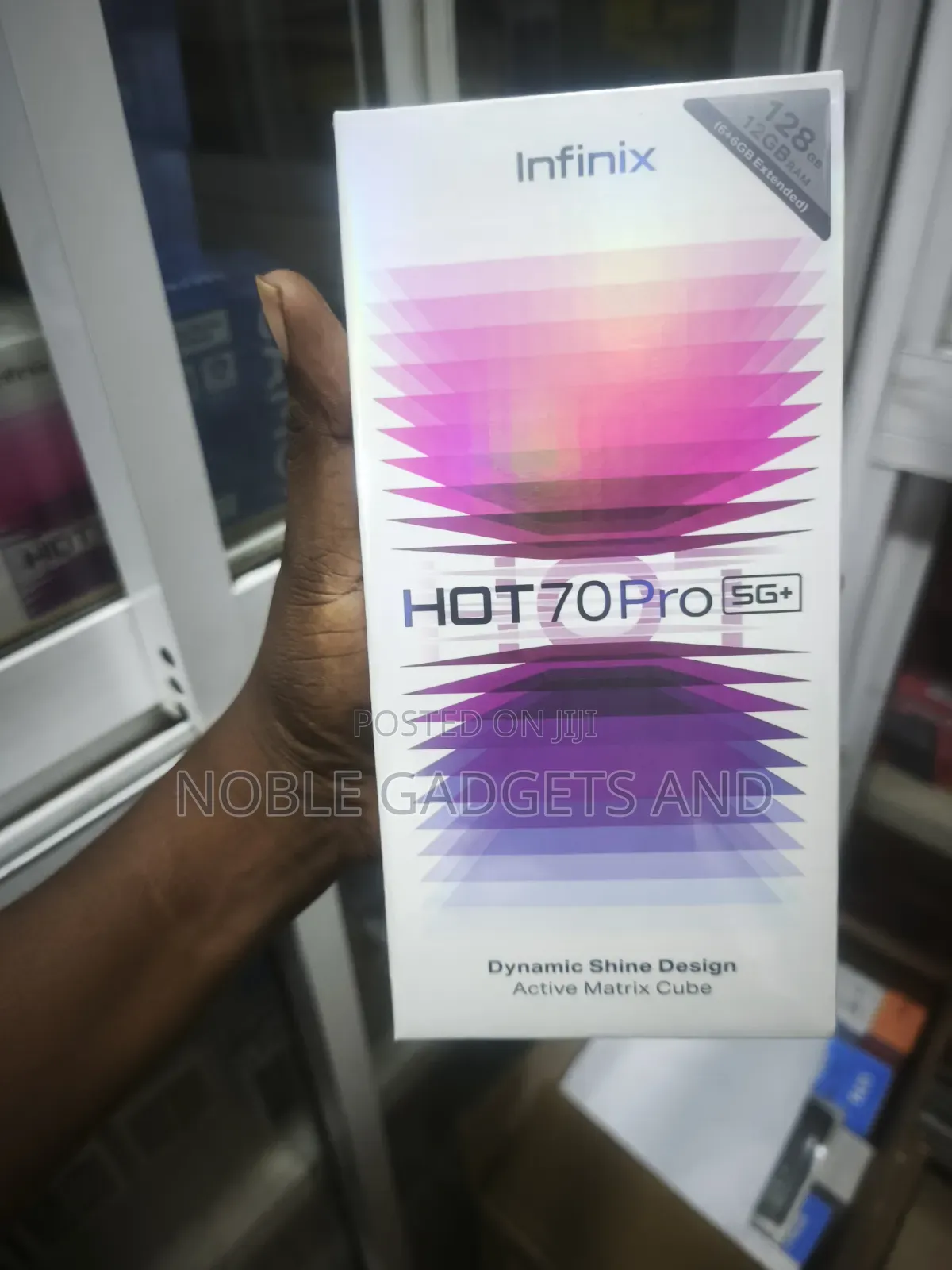 New Infinix Hot 70 Pro 256 GB Black