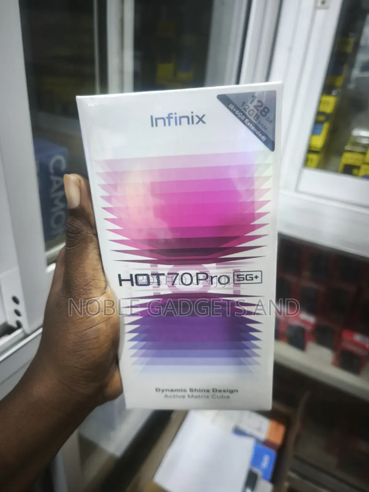 New Infinix Hot 70 Pro 256 GB Black