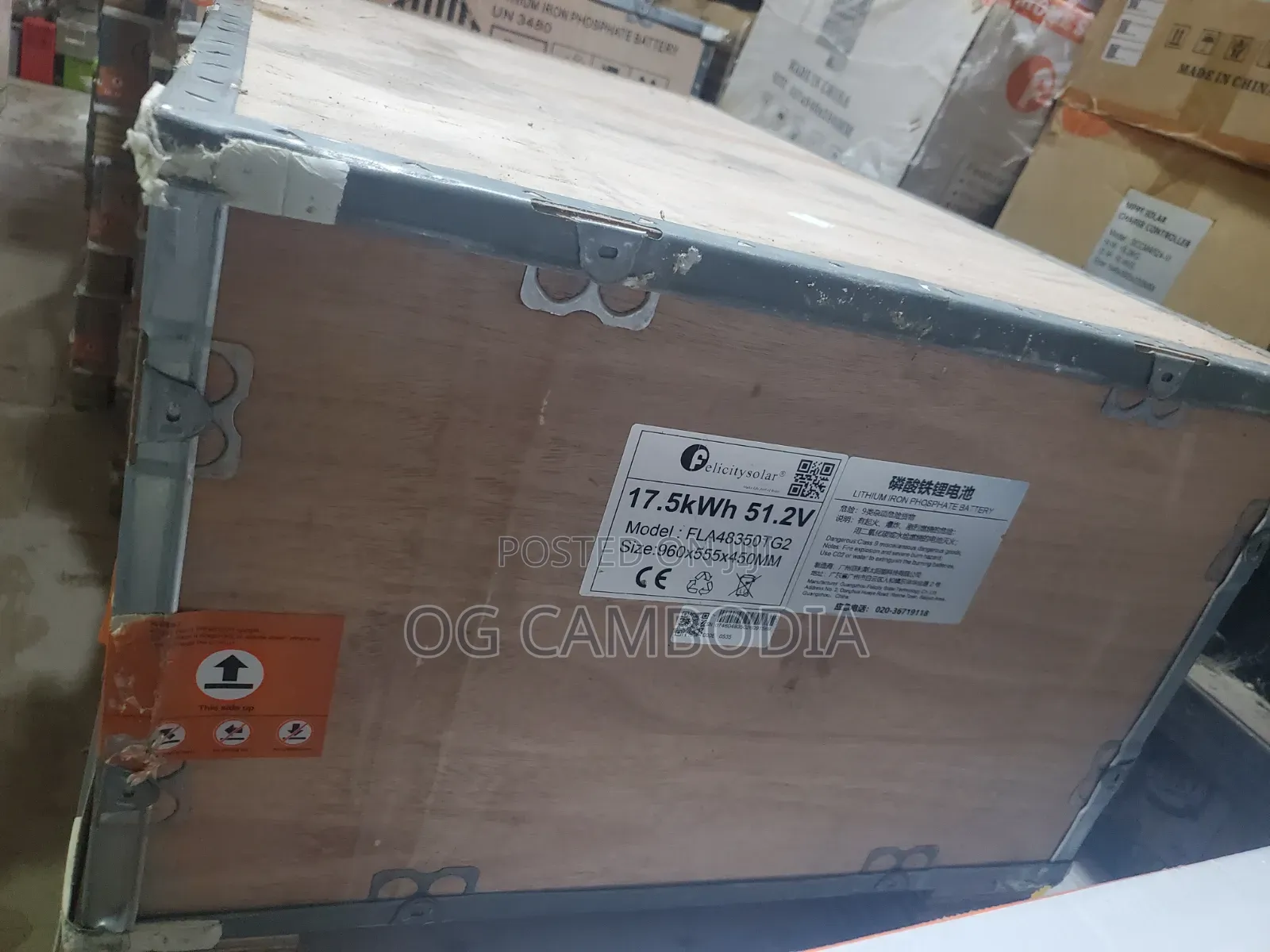 17.5kwh 51.2v Felicity Lithium Battery Available With Promo Price