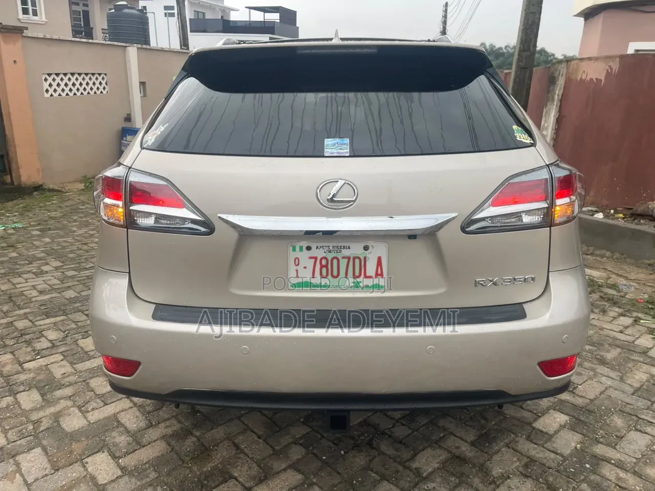 Lexus RX 2015 Gold