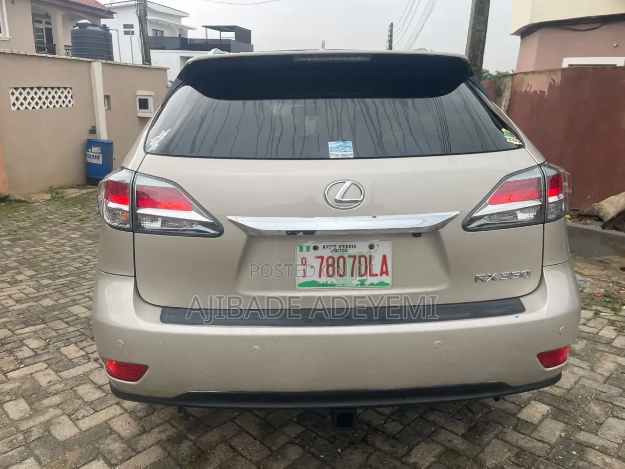 Lexus RX 2015 Gold