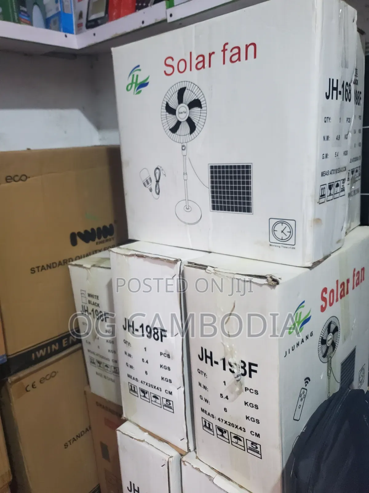 Ac And Dc Solar Fan Available With Promo Price