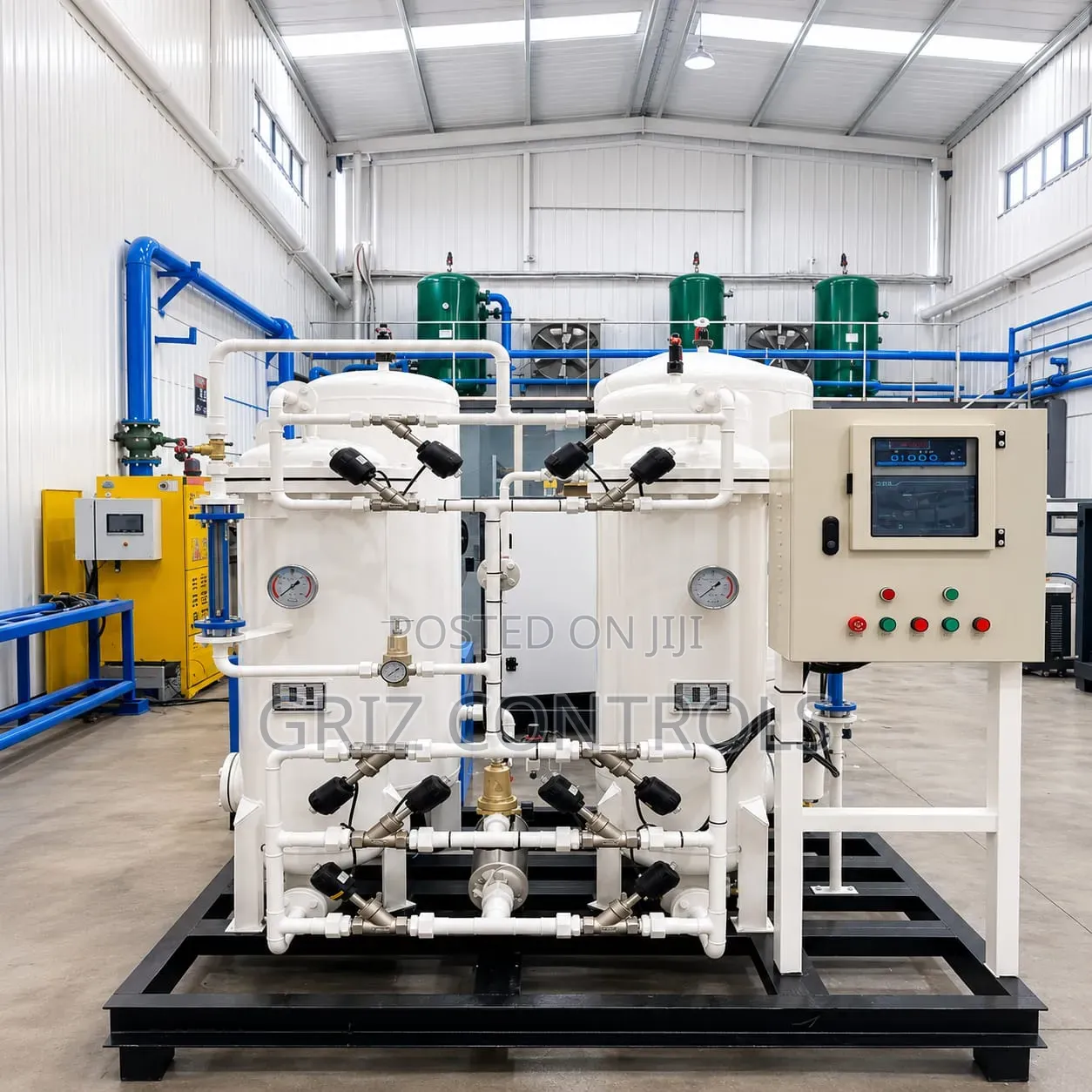 GRIZ CONTROLS PSA Oxygen Generator | Oxygen Production Plant
