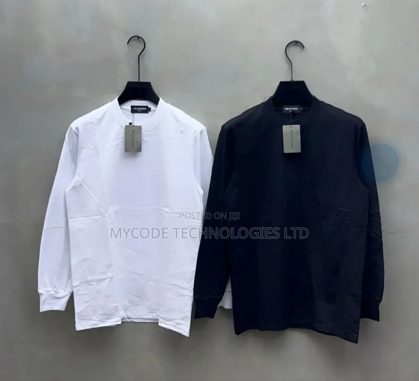 Premium Balenciaga Long Sleeve Tees – Brand New
