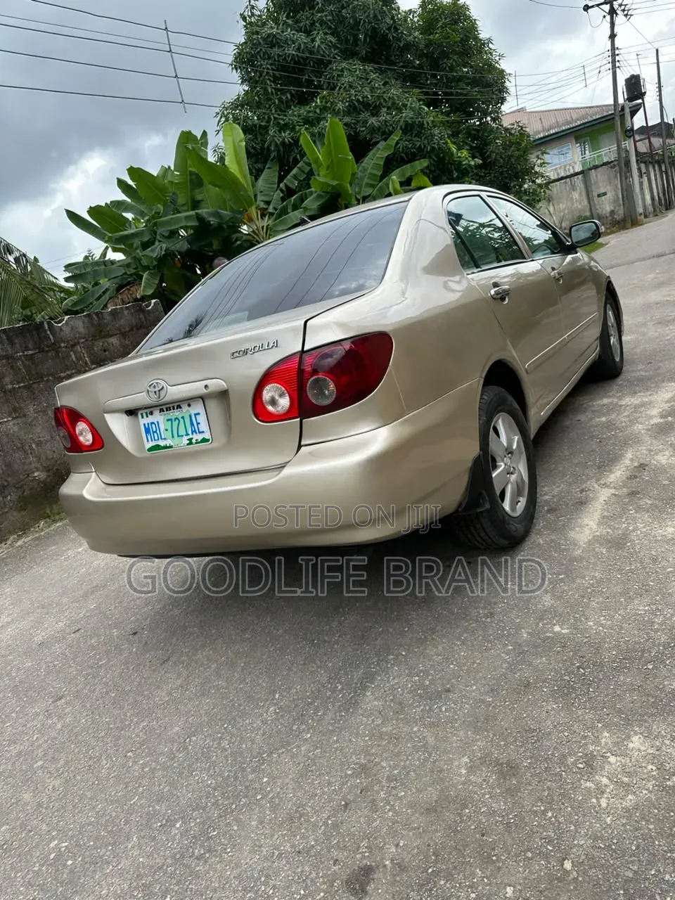 Toyota Corolla 2007 Gold