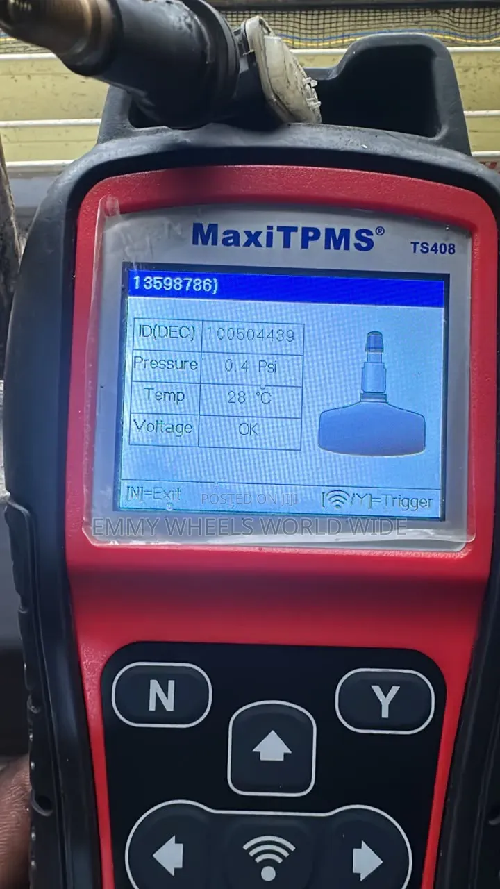 Chevrolet Tyre Presure Sensor 2018 Model for Ur Tyre Safety