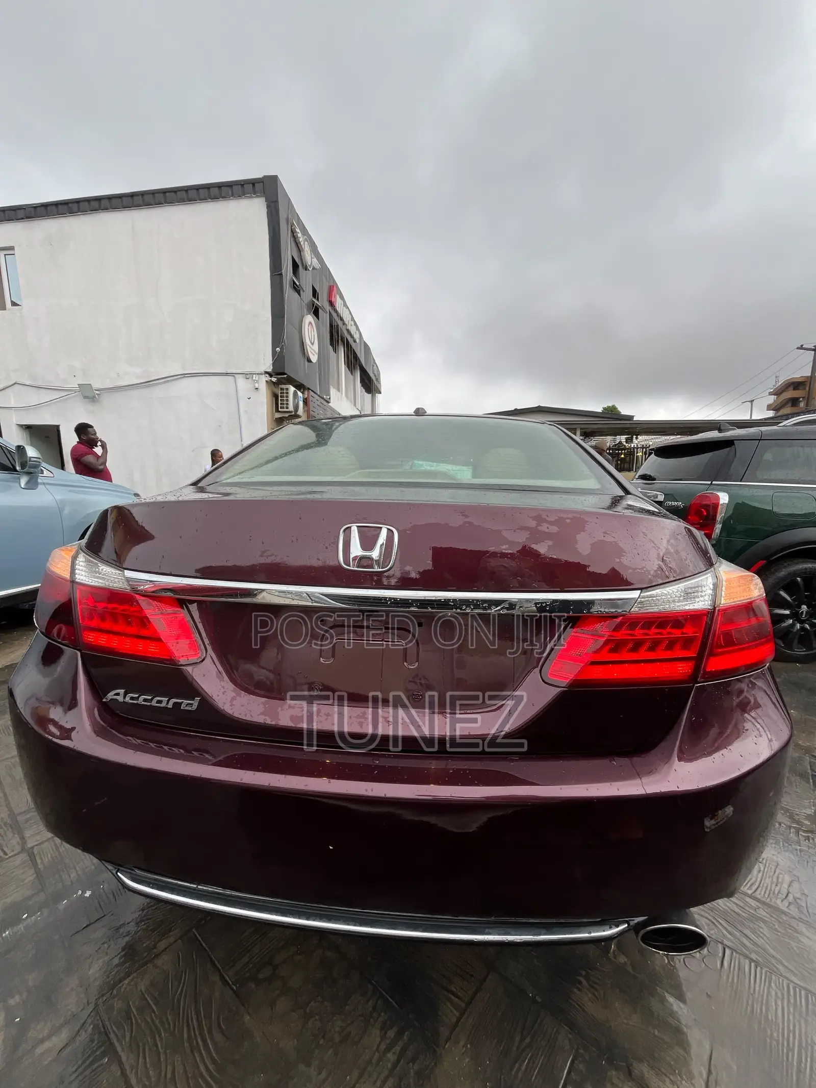 Honda Accord EX-L 4dr Sedan w/Navigation (2.4L 4cyl CVT) 2014 Red