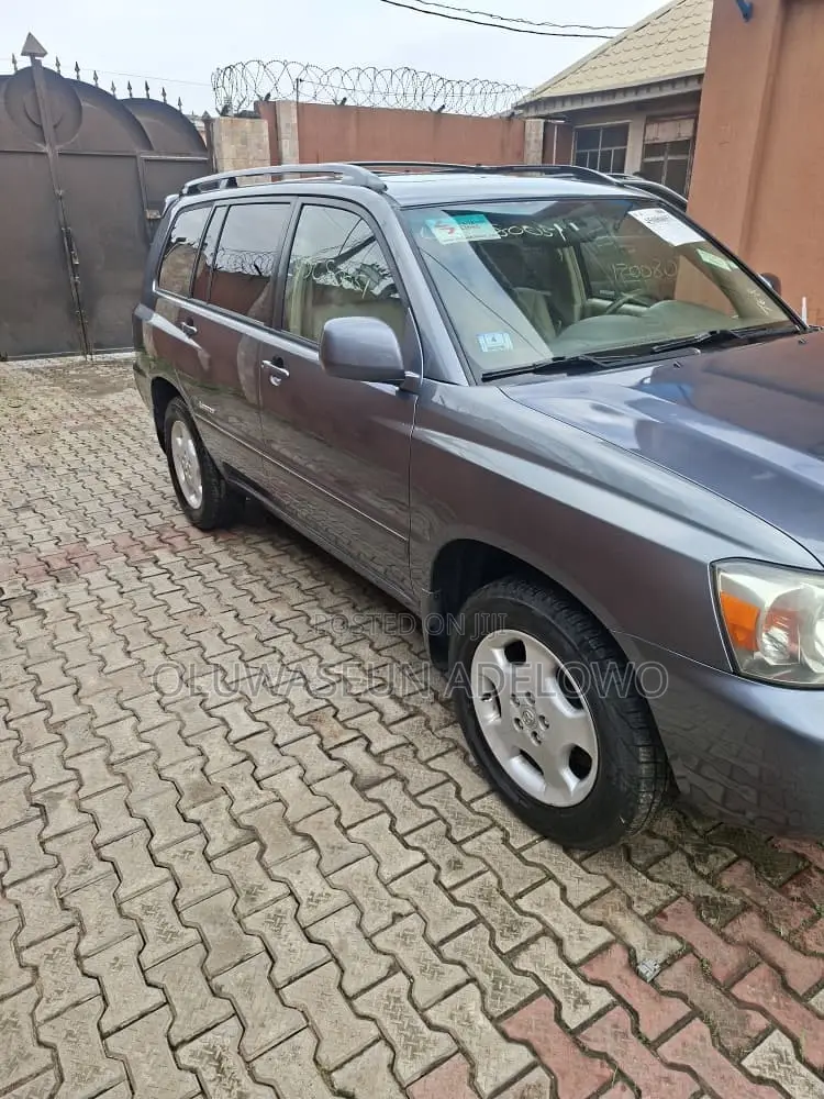 Toyota Highlander Limited V6 2006 Blue