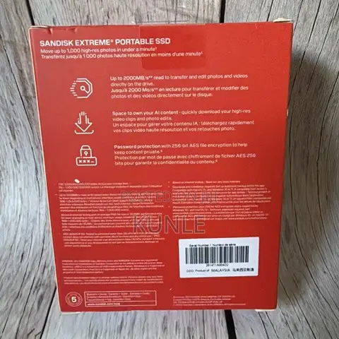 Sandisk Extreme Pro Portable SSD 3.2 1tb