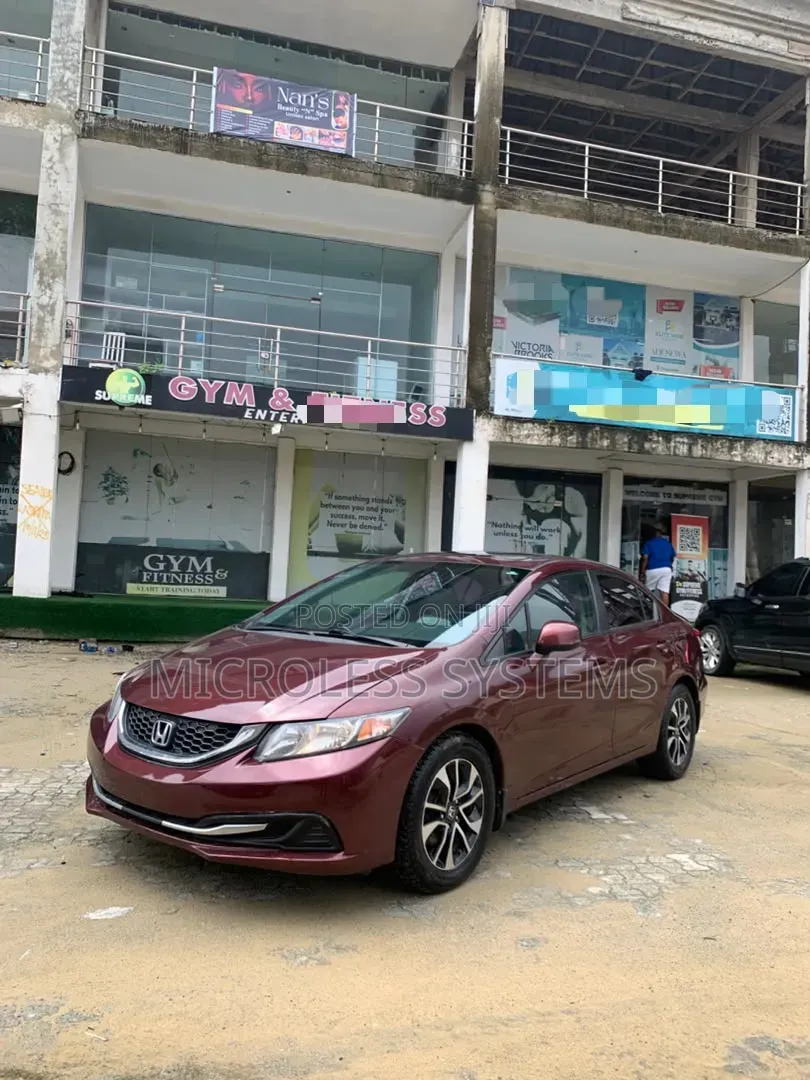 Honda Civic 2014 Burgundy
