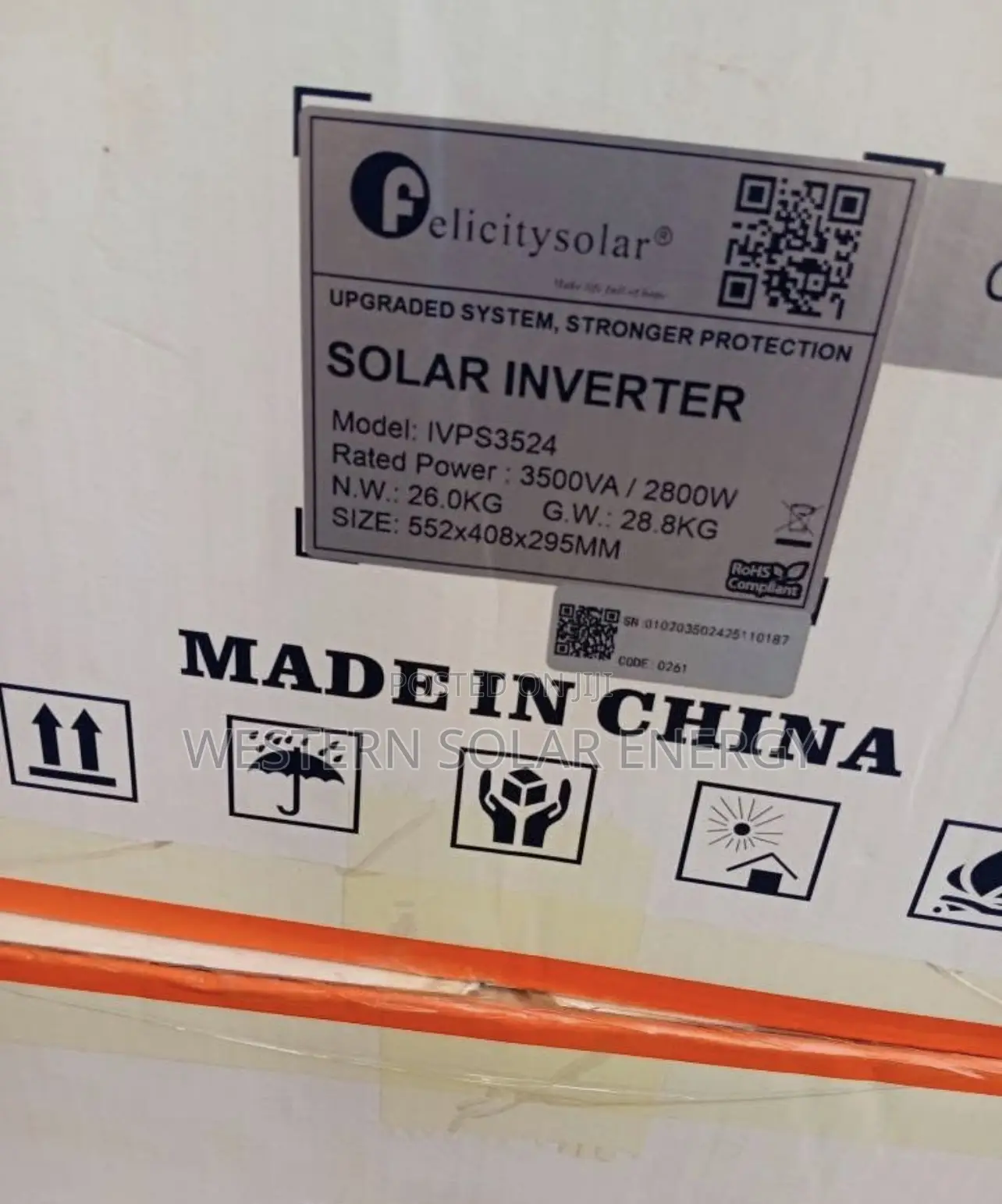 Brand New 3.5kva Reliable Felicity Solar Inverter