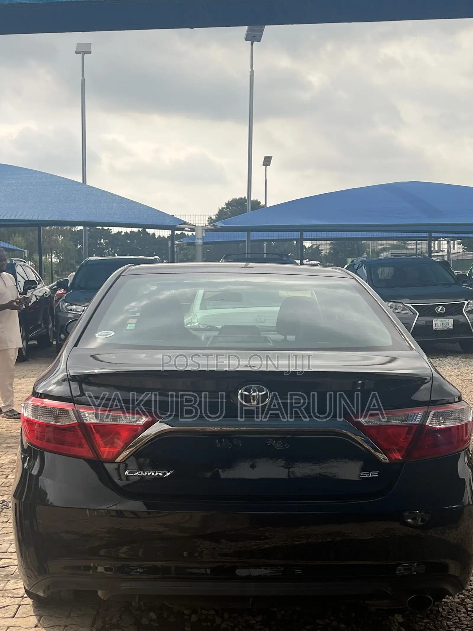 Toyota Camry SE 4dr Sedan (2.5L 4cyl 6A) 2015 Black