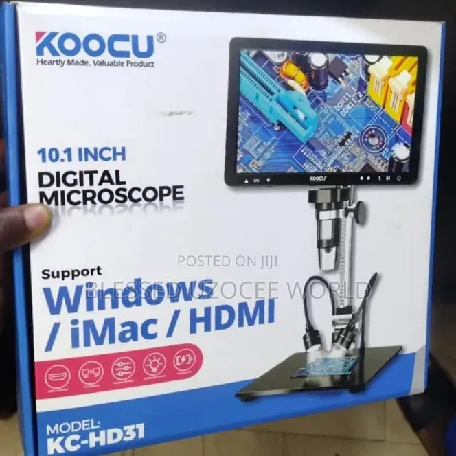 Koocu Hd31 Digital Microscope Imaging Tool Supports, Window,Hdmi,iMac