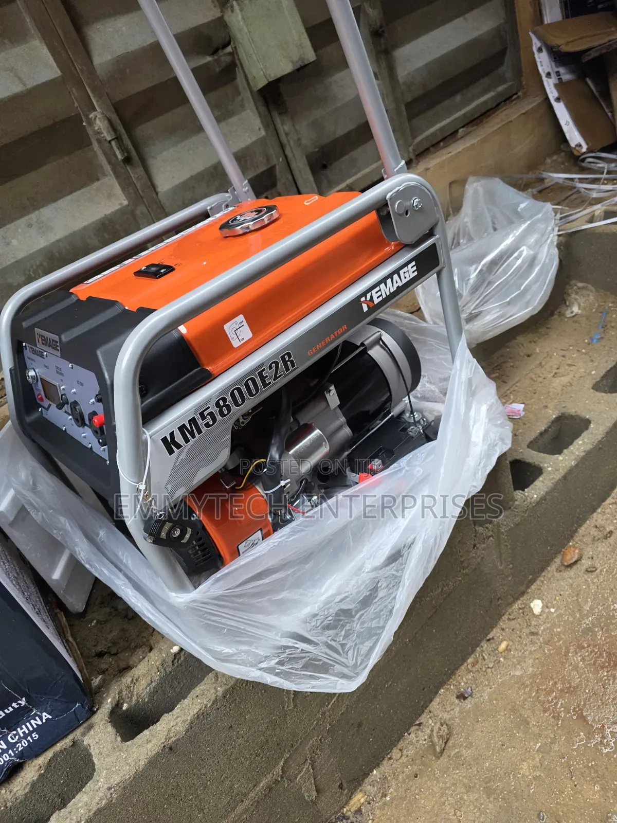 Original 5.5kva Kemage Remote Control Petrol Gen 100%Copper Coil