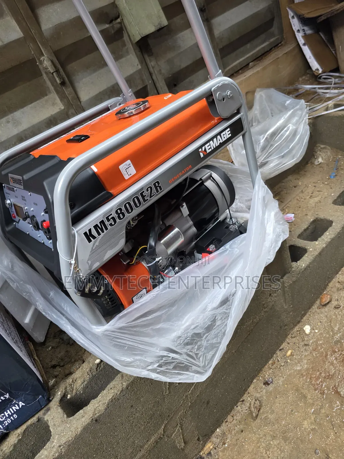 Original 5.5kva Kemage Remote Control Petrol Gen 100%Copper Coil