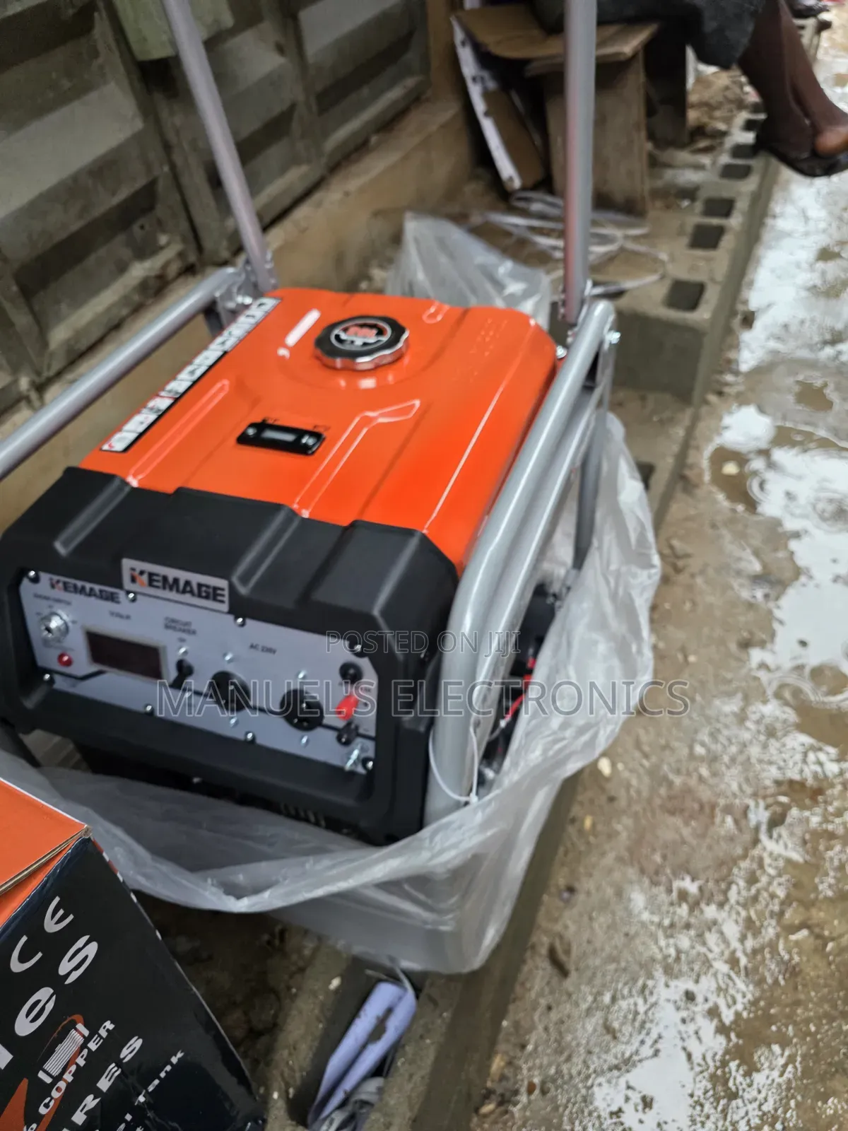 A Brand New Kemage Remote Control Petrol Gen 5.5kva 100%Copper Coil