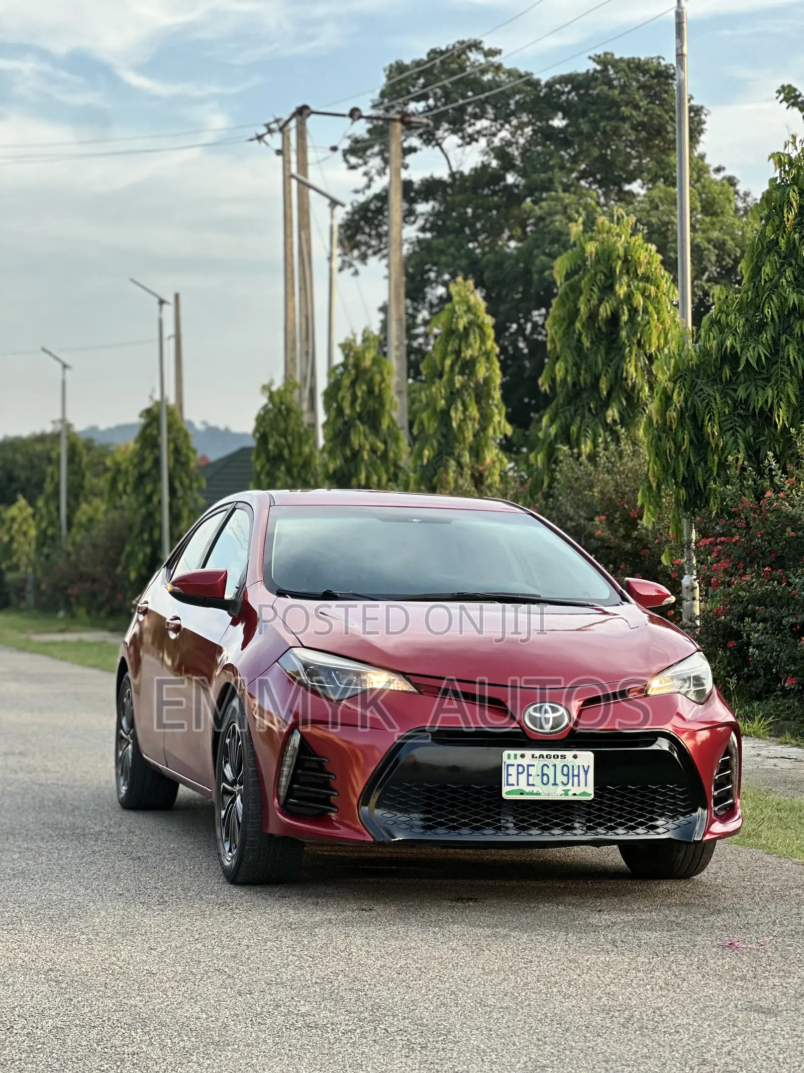 Toyota Corolla S 4dr Sedan (1.8L 4cyl CVT) 2014 Red