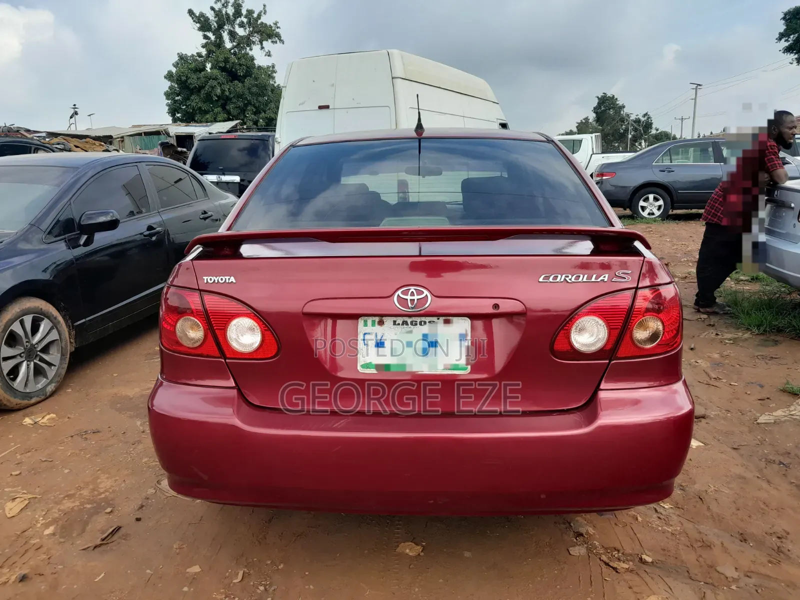 Toyota Corolla 2007 Red