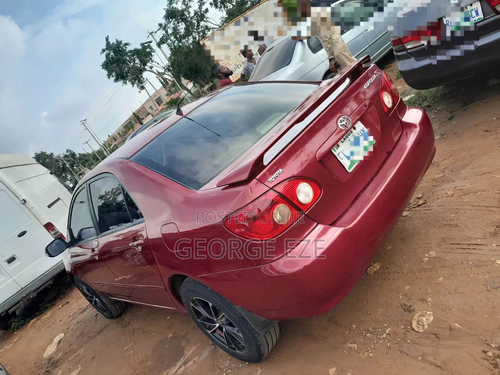 Toyota Corolla 2007 Red