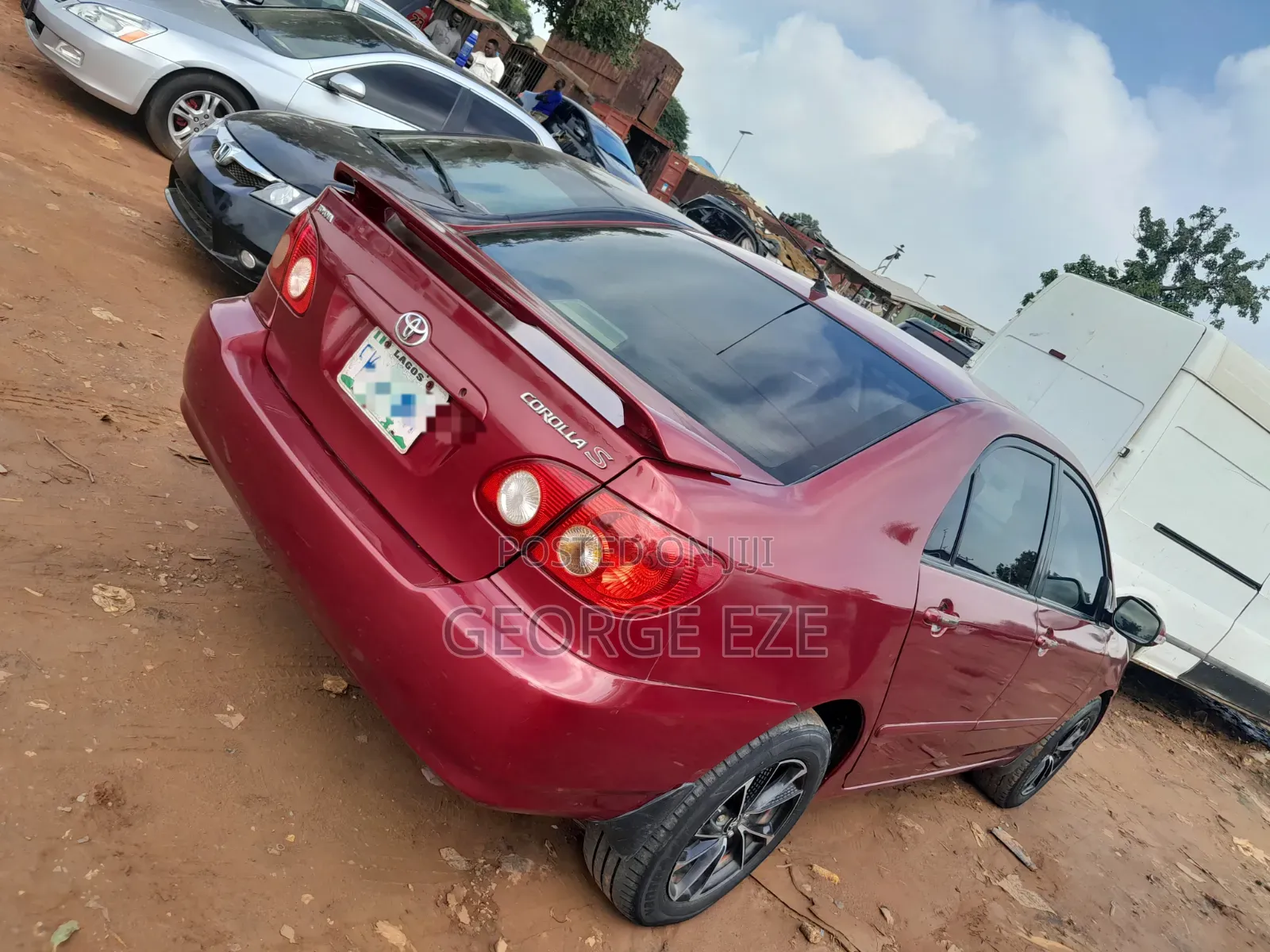 Toyota Corolla 2007 Red