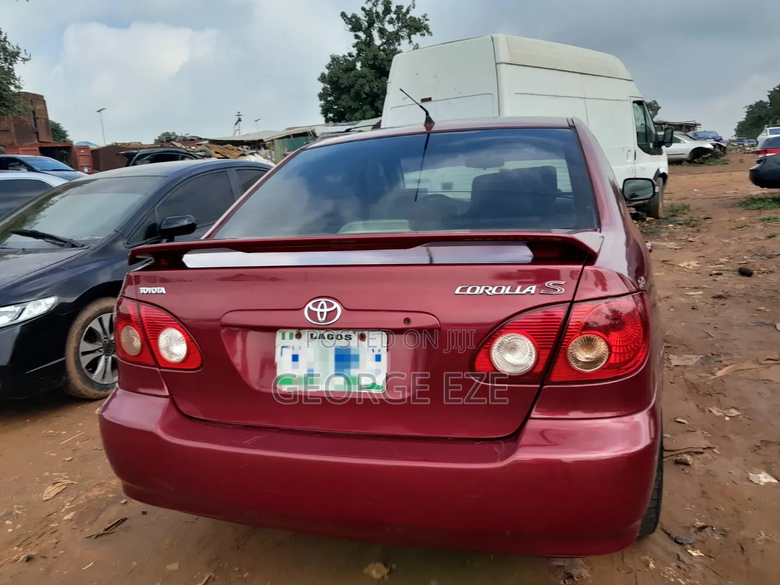 Toyota Corolla 2007 Red