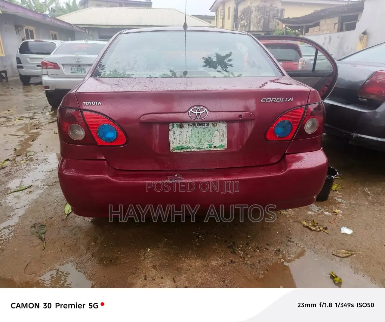 Toyota Corolla 2005 Red