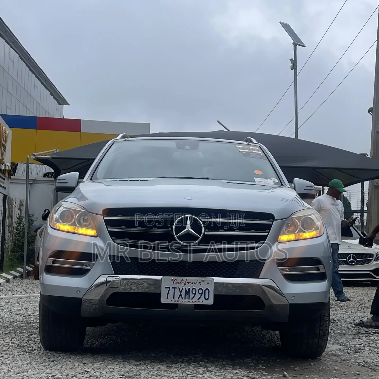 Mercedes-Benz M Class ML350 4dr SUV (3.5L 6cyl 7A) 2014 Blue
