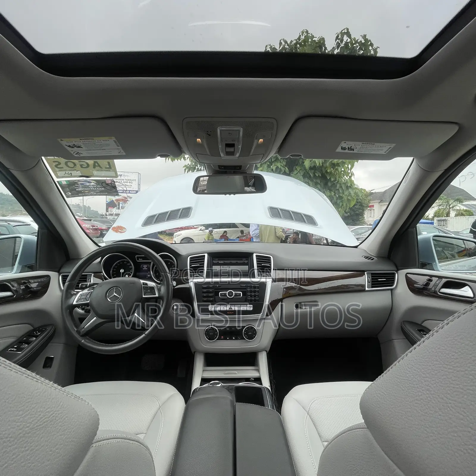 Mercedes-Benz M Class ML350 4dr SUV (3.5L 6cyl 7A) 2014 Blue