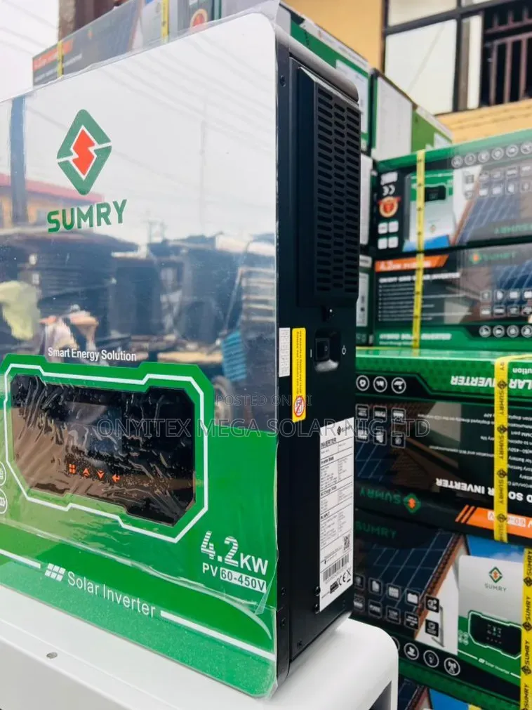 Sumry Solar Inverter 4.2kva 24v Hybrid With Warranty