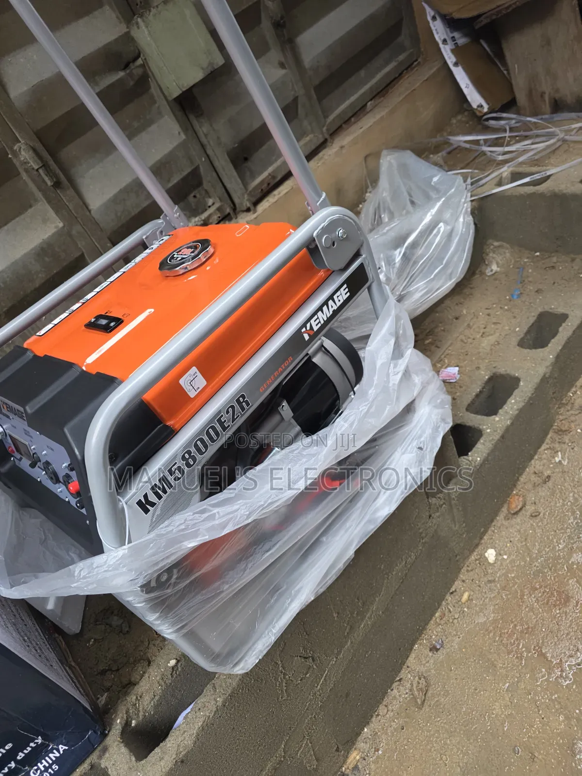 Here Is Kemage Remote Control Petrol Gen 5.5kva 100%Copper Coil