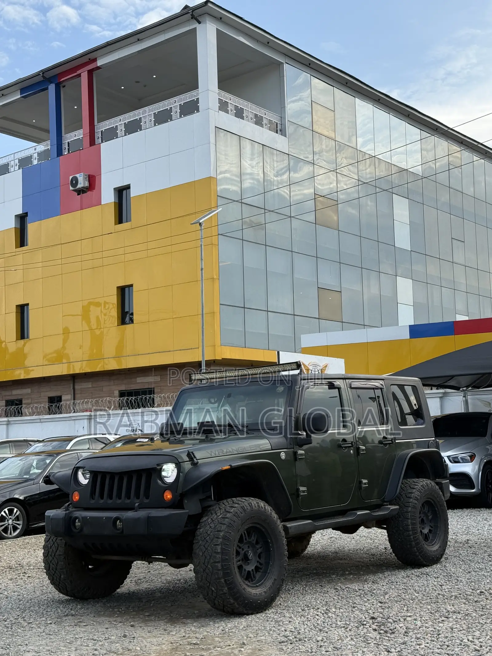 Jeep Wrangler 3.8 Unlimited Sahara 4x4 2007 Brown