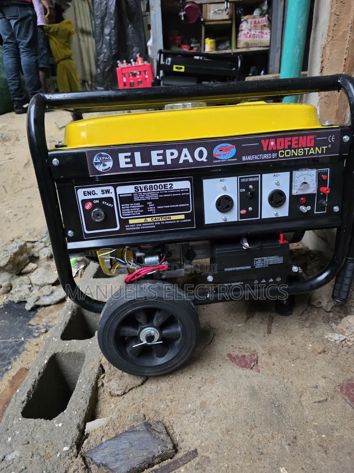 Come I Have Brand New Elepaq Constant Petrol Gen 100%Copper Coil4.5kva