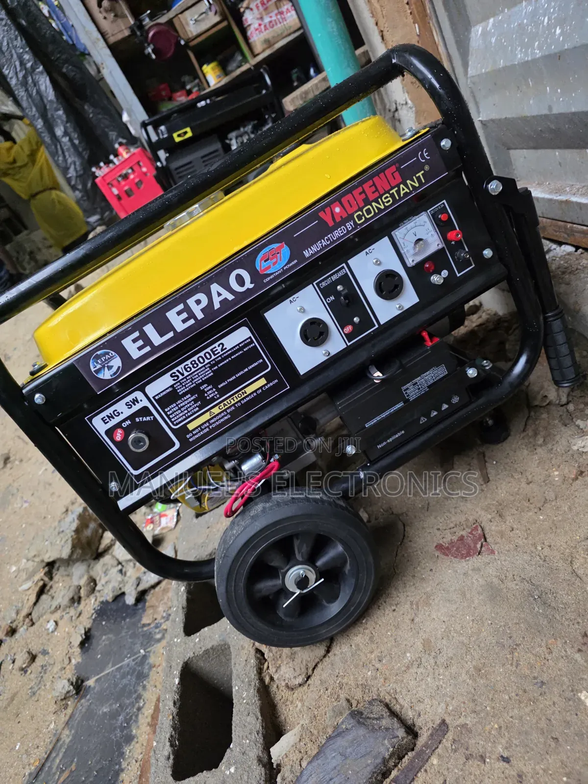 Hello I Have Brand New Elepaq Constant Petrol Gen 4.5kva 100%Copper