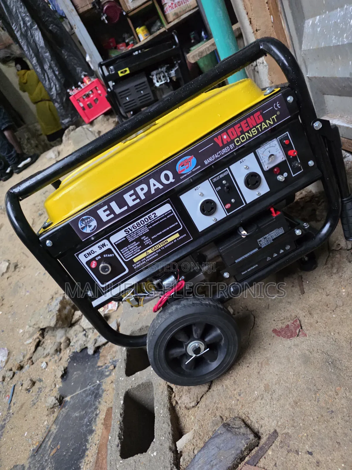 Hello I Have Brand New Elepaq Constant Petrol Gen 4.5kva 100%Copper