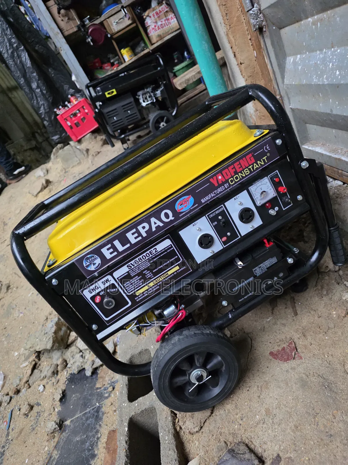 《》Heavy Duty 4.5kva Elepaq Constant Petrol Generator 100%Copper Coil