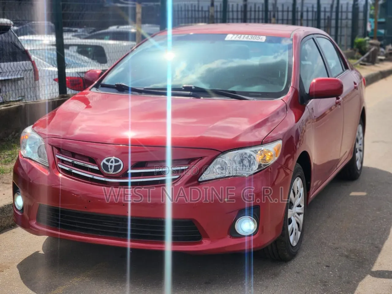 Toyota Corolla LE 4dr Sedan (1.8L 4cyl 4A) 2013 Red