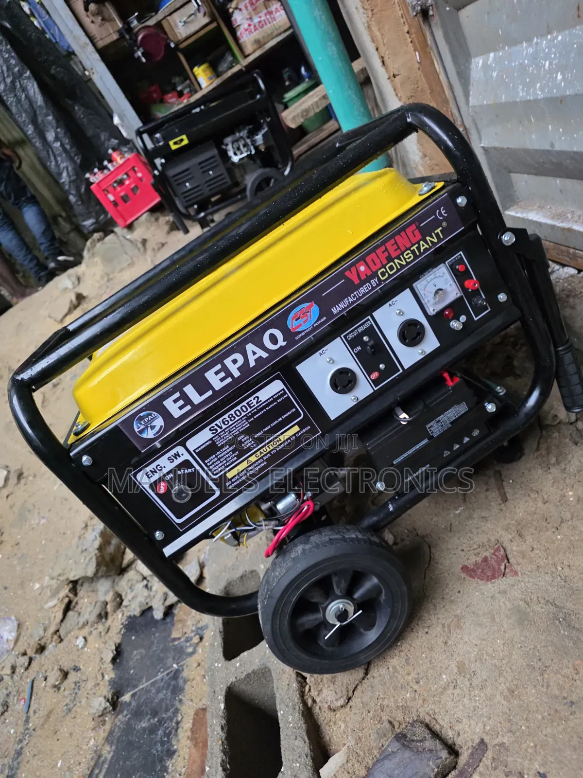 《》High Quality Elepaq Constant Petrol Generator 4.5kva 100%Copper Coil